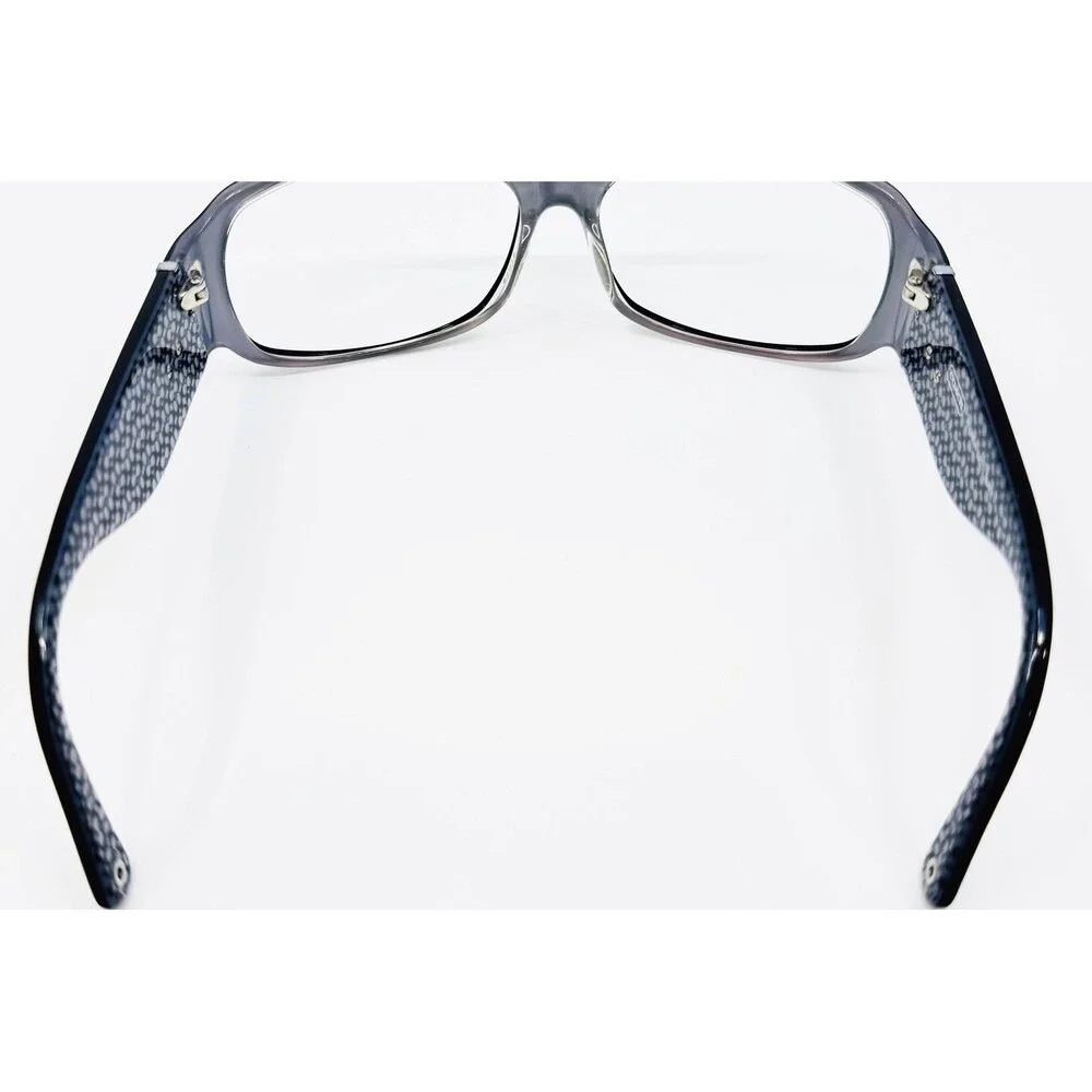 Coach Rhonda S831 Eyeglasses Womens Black Signature Logo Frames 54-16-135